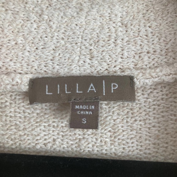 Lilla P cashmere blend v-neck sweater - Picture 4 of 8